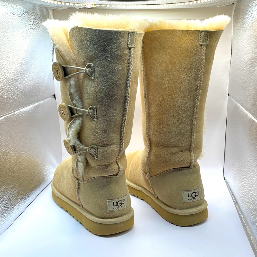 UGG Bailey Button Triplet Boots - Picture 3 of 7